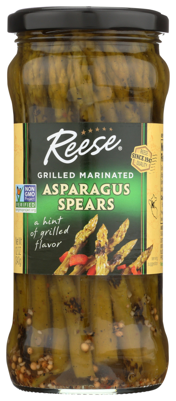 Grilled Marinated Asparagus Spears