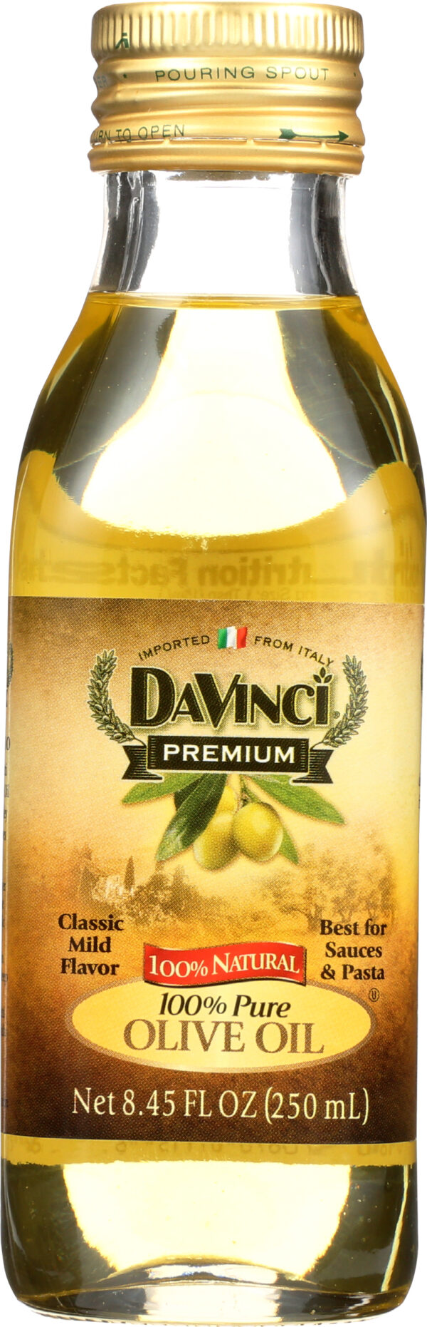 100% Pure Olive Oil – 8.45 Fl Oz