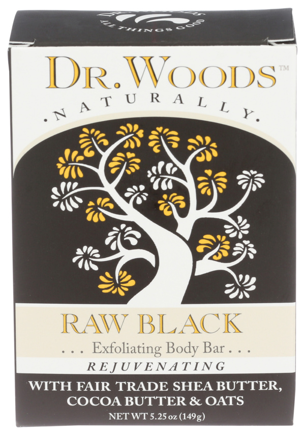 Raw Black Exfoliating Body Bar Soap