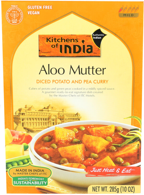 Aloo Mutter – Diced Potato and Pea Curry