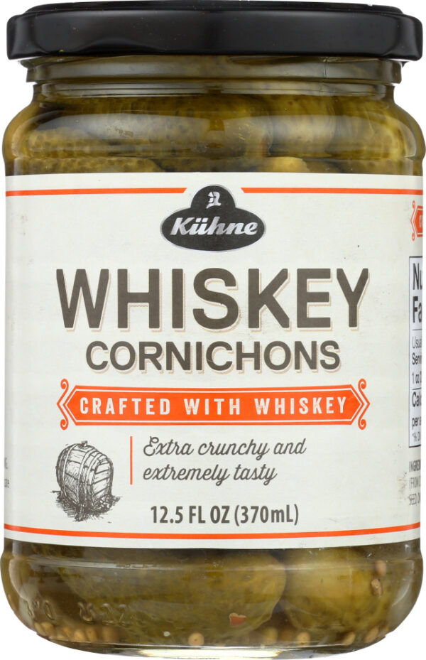 Whiskey Cornichons
