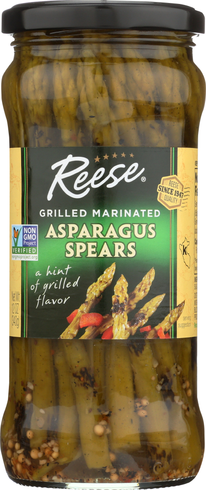 Grilled Marinated Asparagus Spears