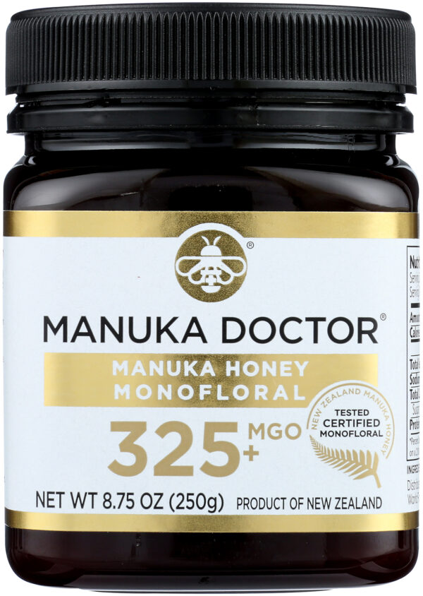 MGO 325+ Monofloral Manuka Honey
