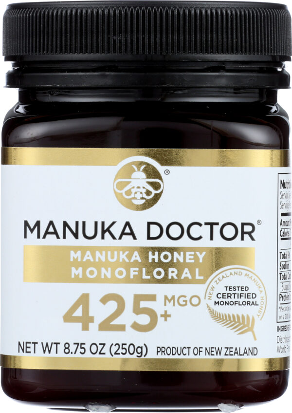 MGO 425+ Monofloral Manuka Honey