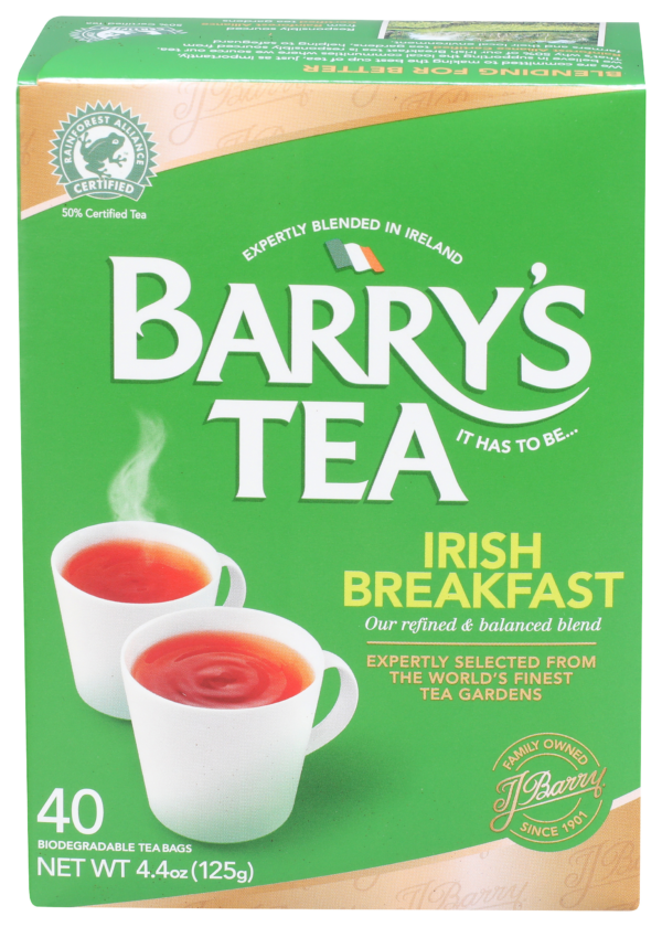 Irish Breakfast Tea Bags 40 Count