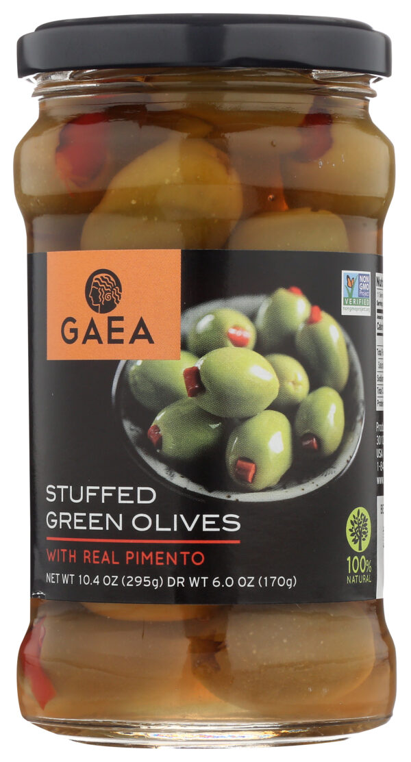 Natural Pimento Stuffed Green Olives