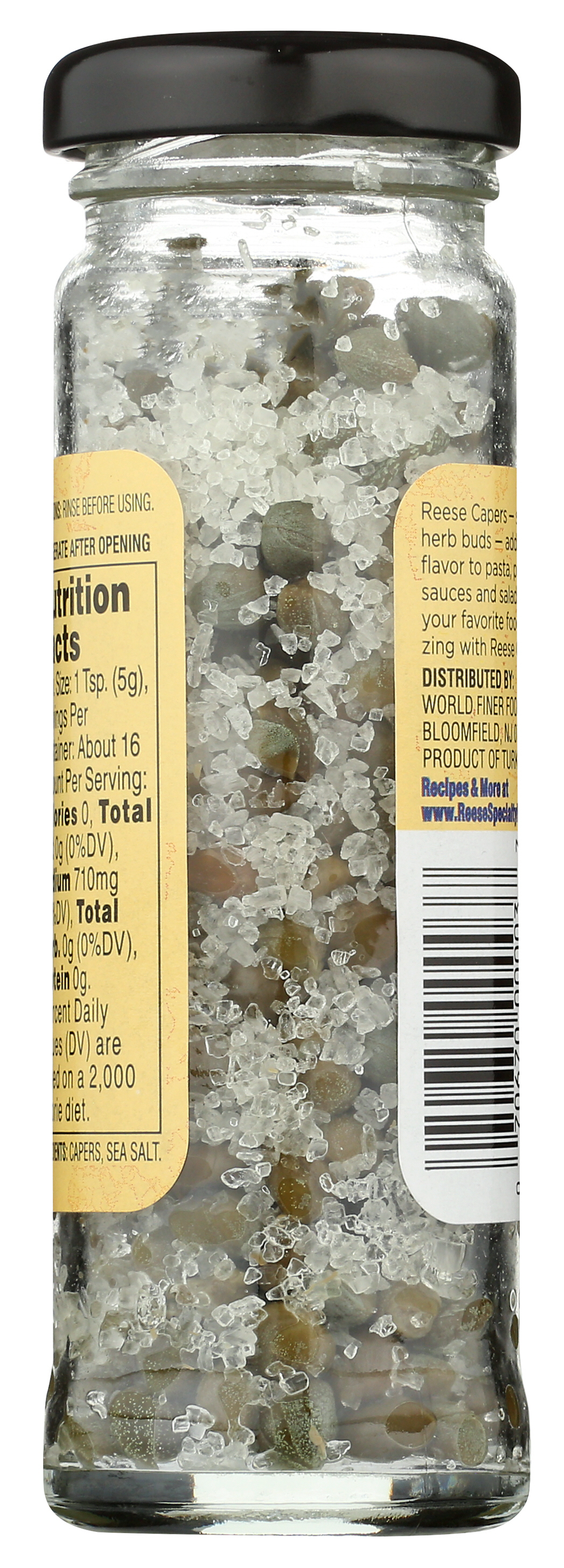 Salted Capers Reese World Finer Foods