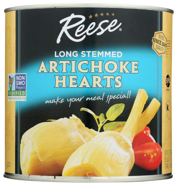 Food Service Long Stemmed Artichoke Hearts – 88 OZ