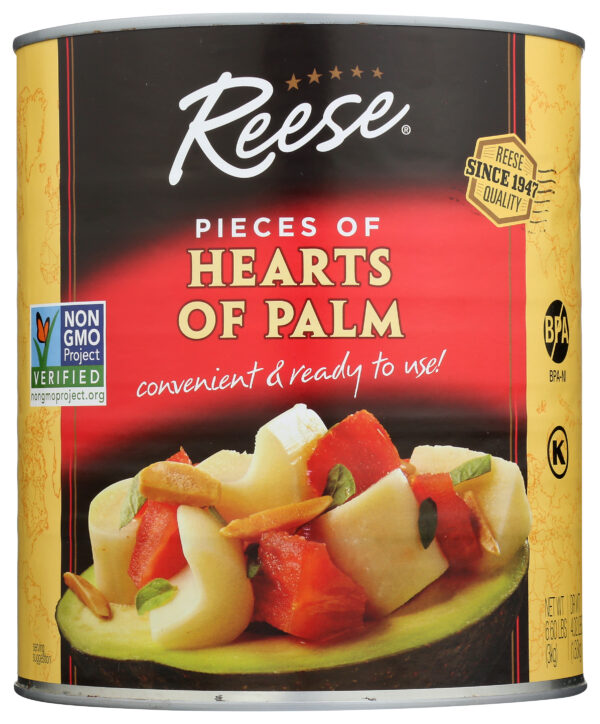 Food Service Hearts of Palm Pieces – 103 OZ
