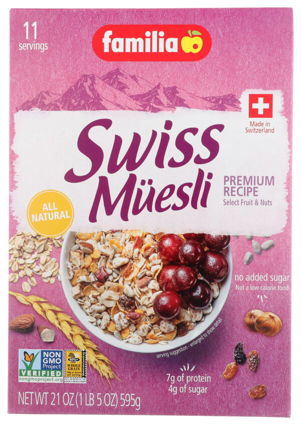 Swiss Müesli Premium – No Sugar Added