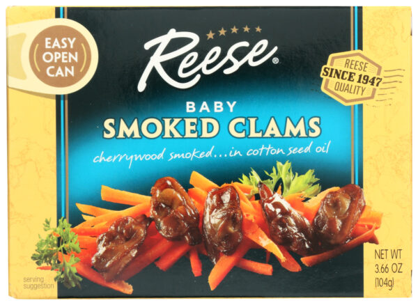 Smoked Baby Clams