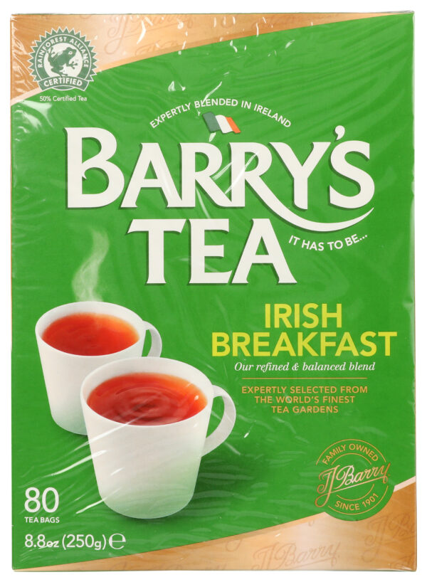 Irish Breakfast Tea Bags 80 Count
