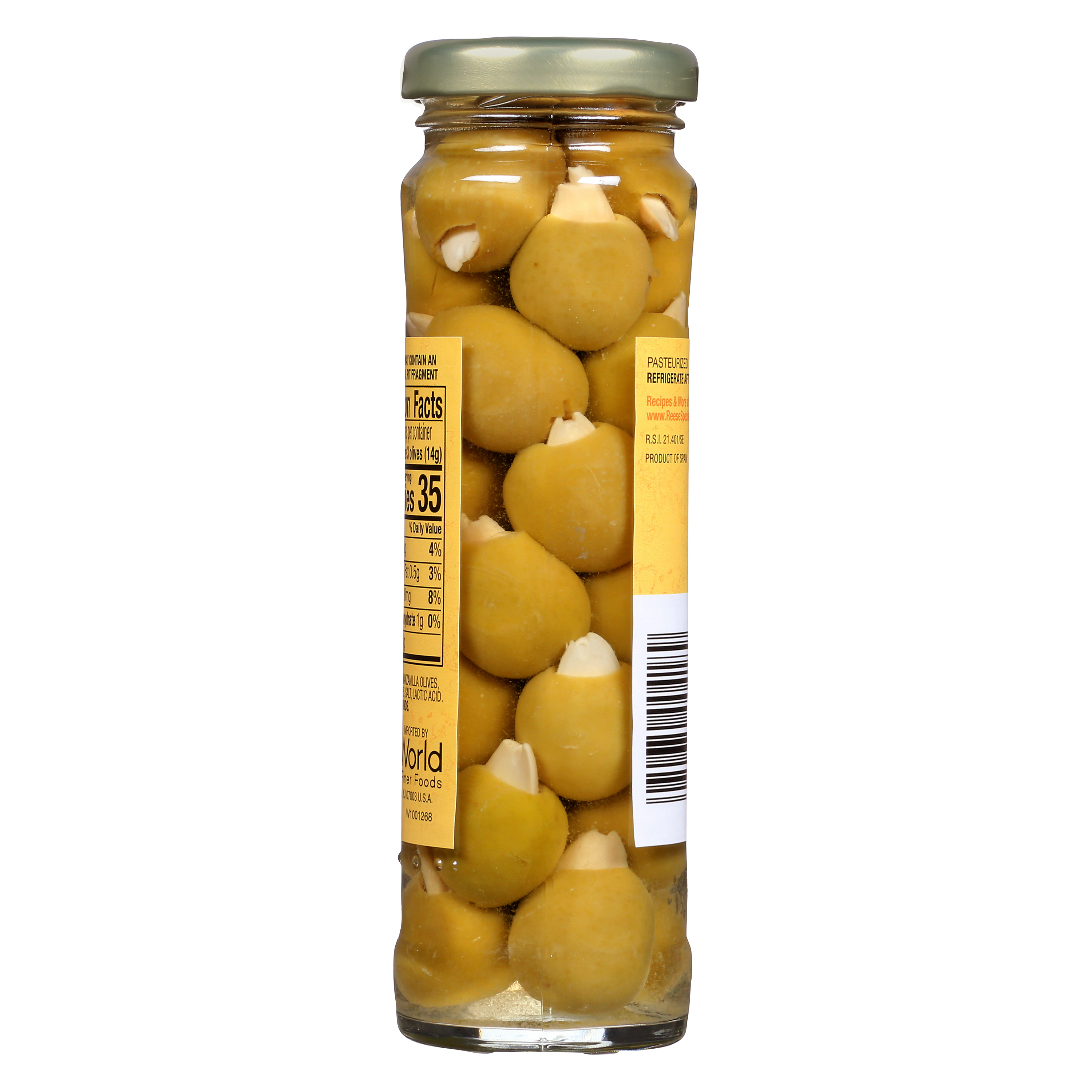 Almond Stuffed Manzanilla Olives World Finer Foods