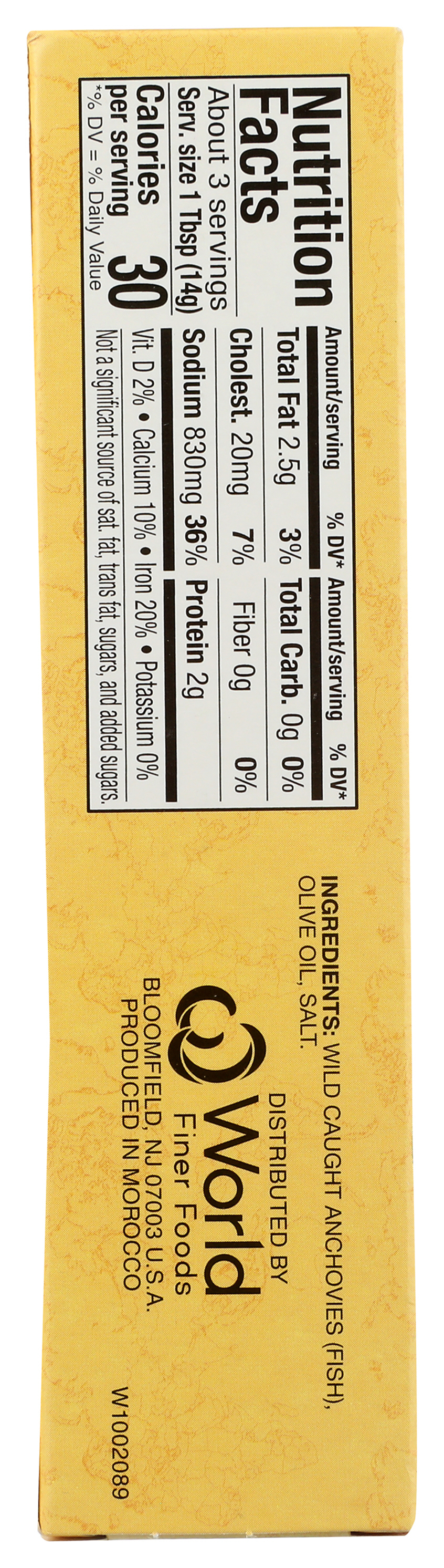 Anchovy Paste Reese World Finer Foods