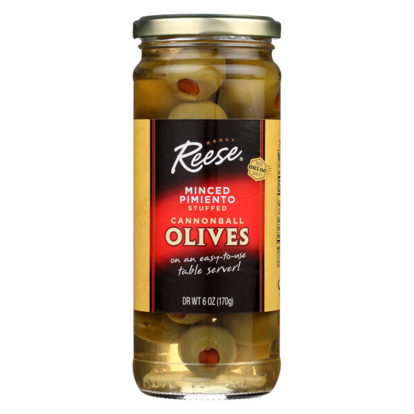 Cannonball Olives Stuffed with Pimiento