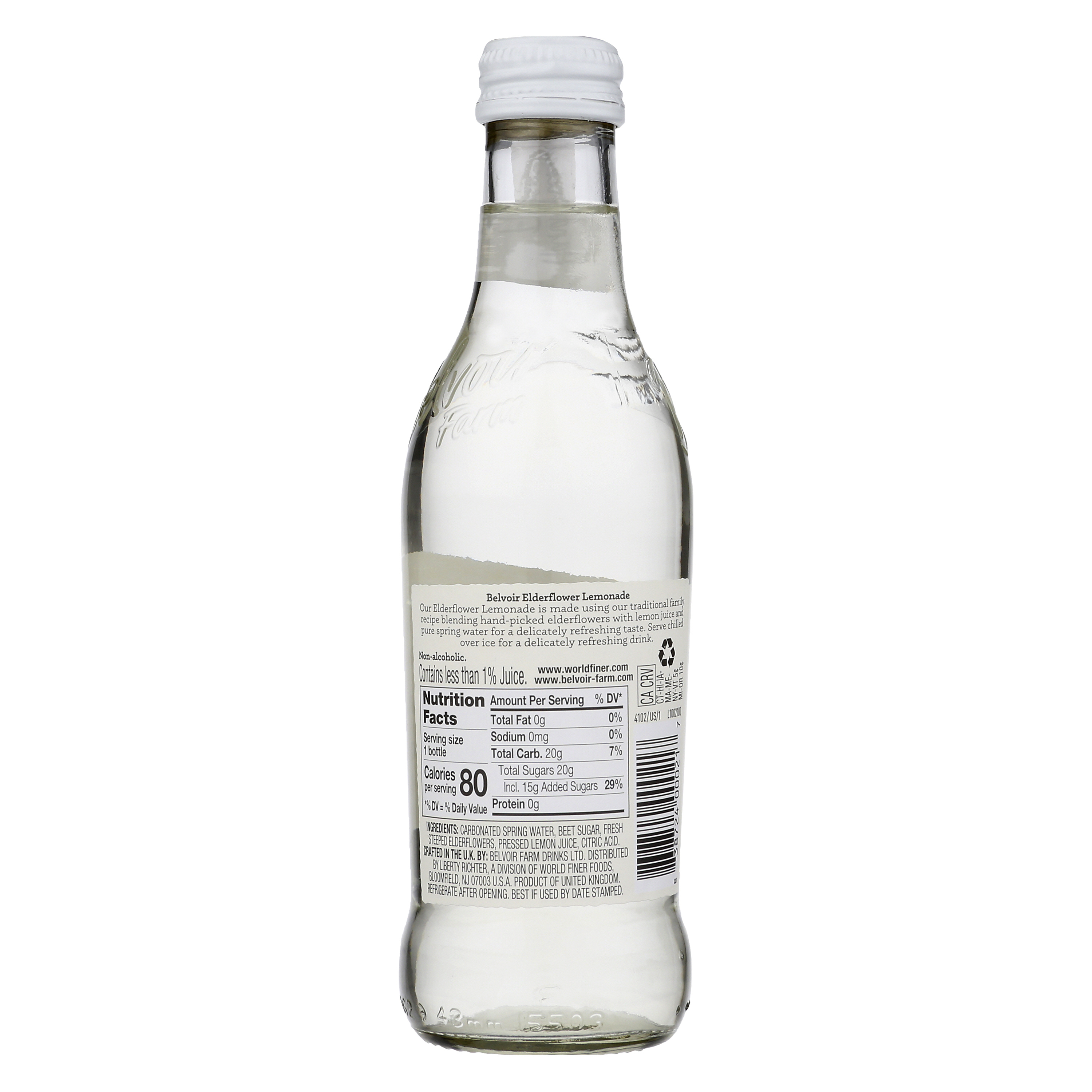 Elderflower Lemonade 8.4 OZ - World Finer Foods