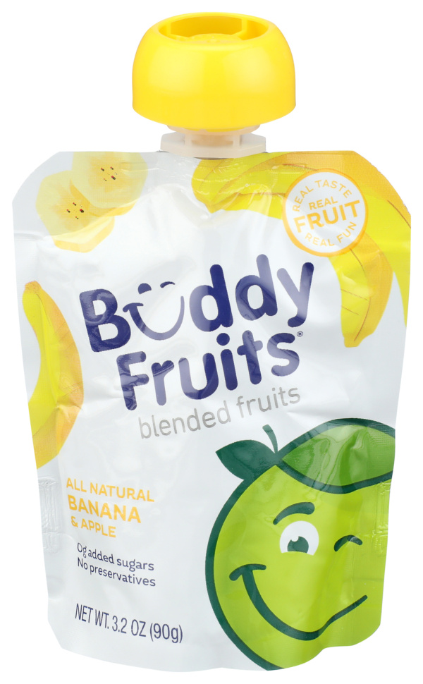Banana & Apple Blended Fruits Pouch