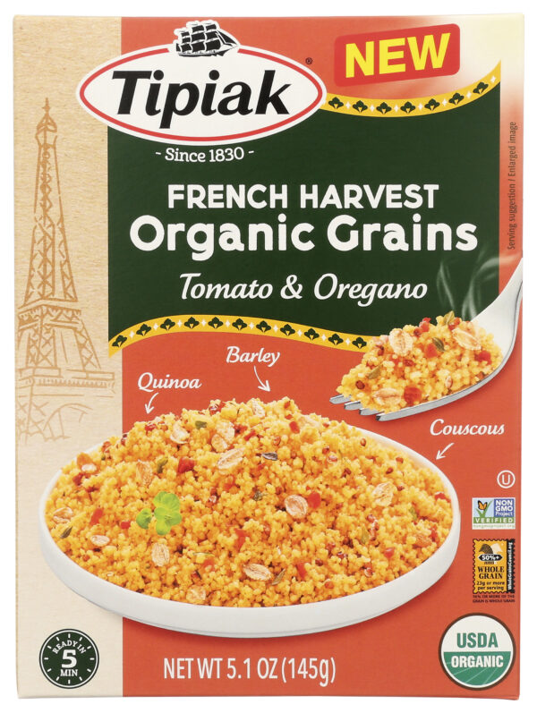 French Harvest Organic Grains – Tomato & Oregano