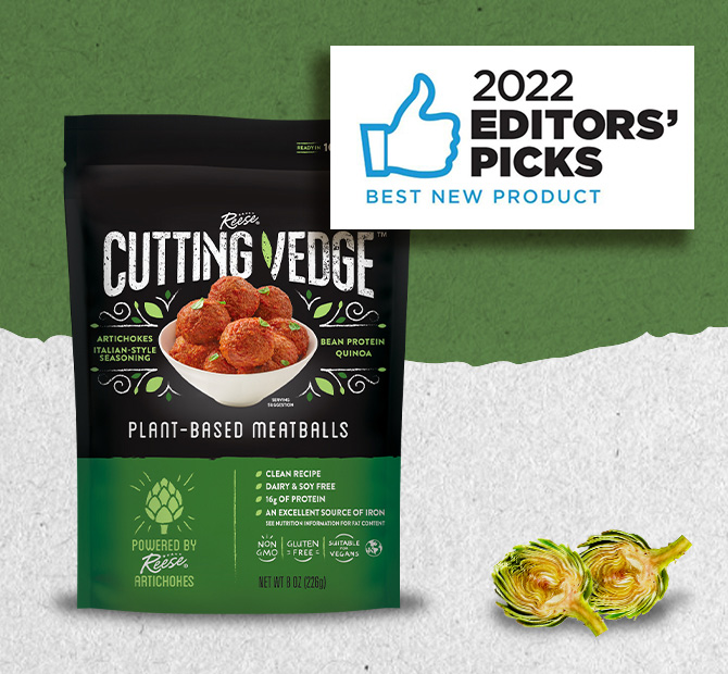 We are proud to announce that Cutting Vedge Meatballs were named a 2022 Editor’s Pick by Progressive Grocer’s!