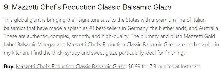 Mazzetti Hits The Kitchn’s List of Best New Groceries 2022