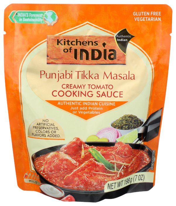 Punjabi Tikka Masala – Rich Creamy Tomato Cooking Sauce Pouch