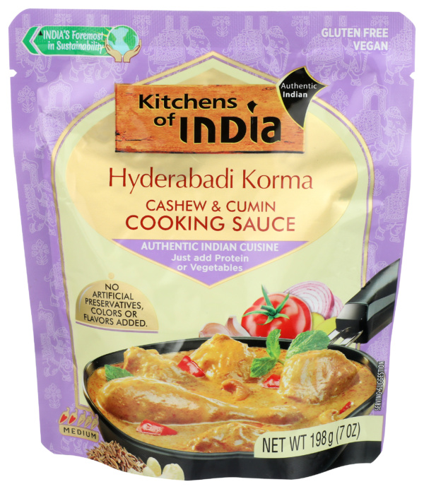Hyderabadi Korma – Rich Cashew & Cumin Cooking Sauce Pouch