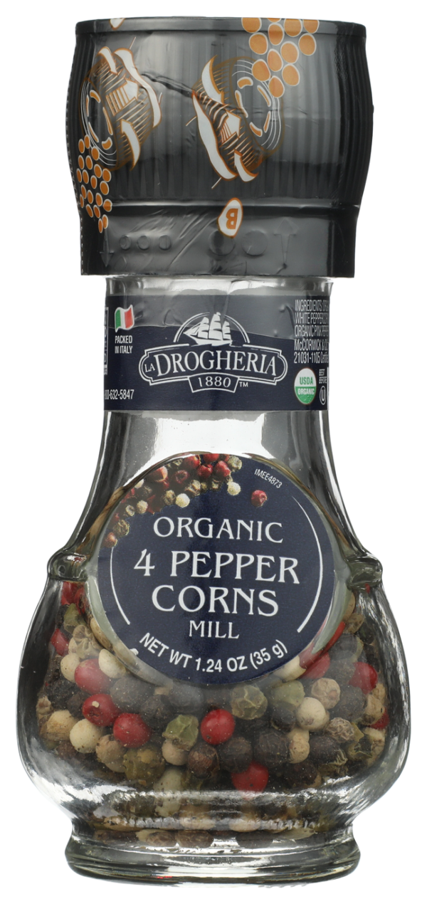 Organic 4 Season Mixed Peppercorn Grinder