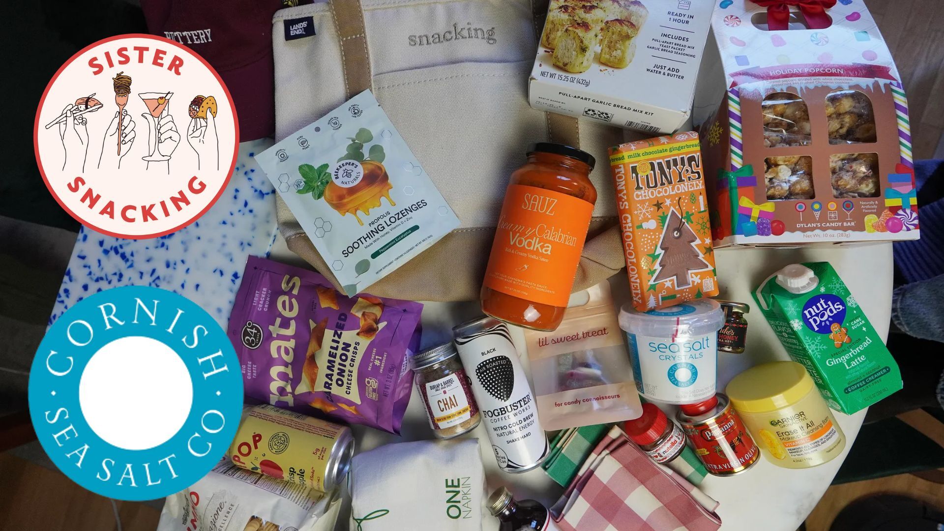 Cornish Sea Salt Featured in the Sistersnacking Holiday Box!