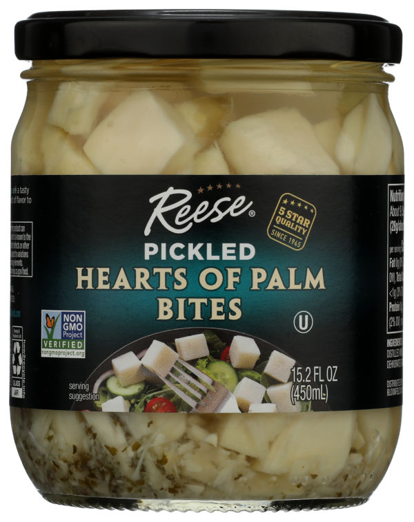 Pickled Hearts of Palm Bites